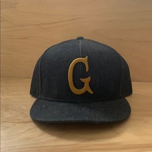 Acapulco gold denim new era fitted hat size 7 3/4
